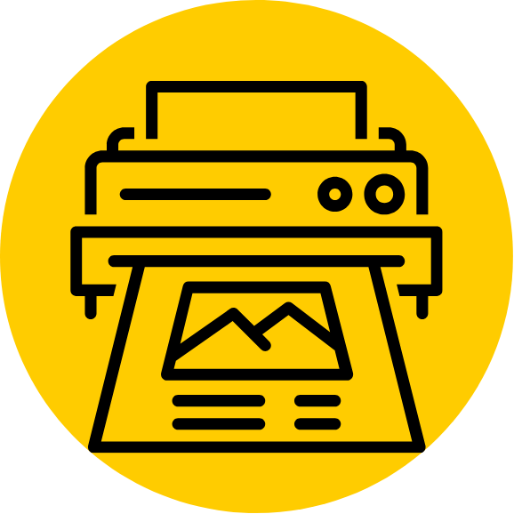 icono ploteo de planos