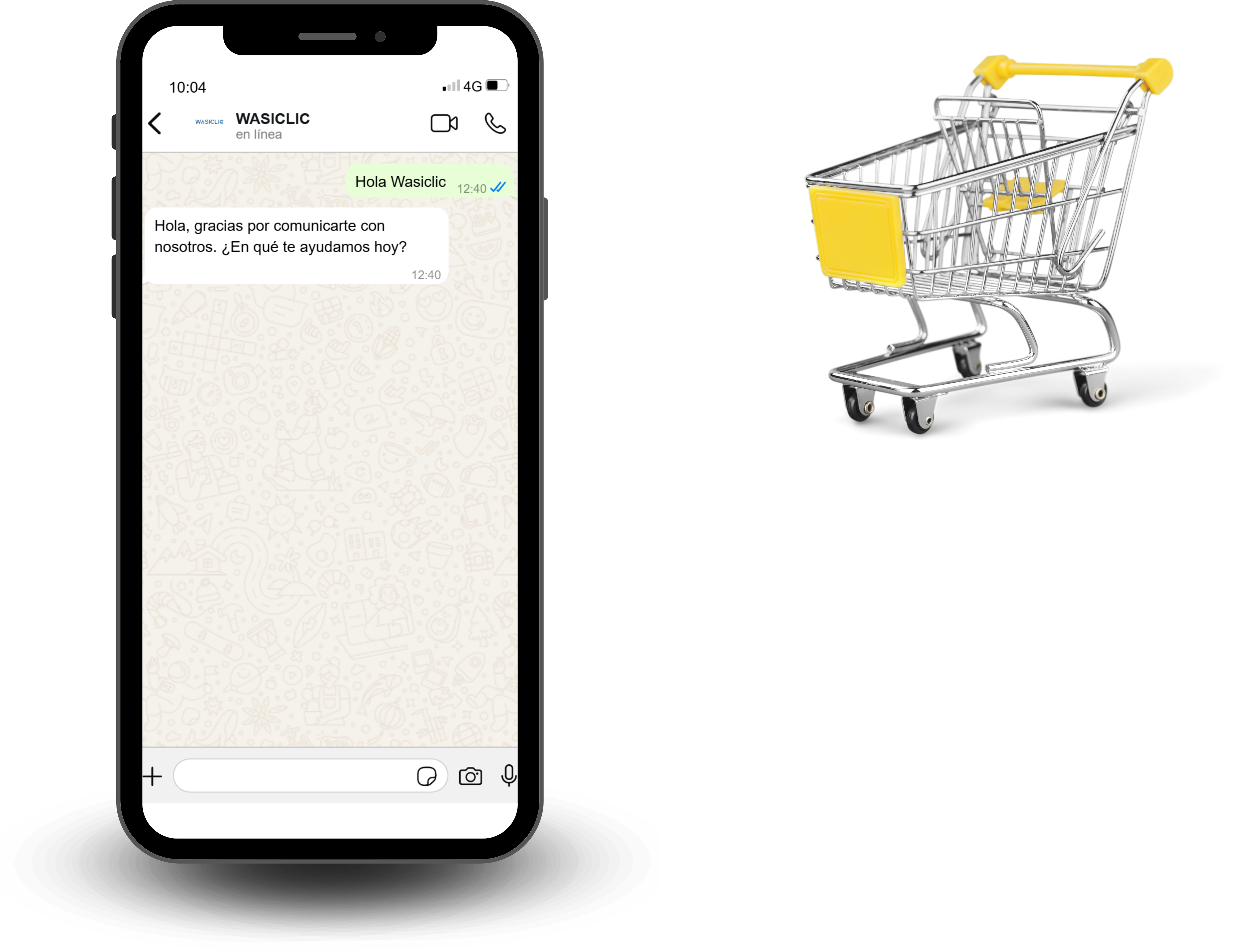 imagen celular con carrito